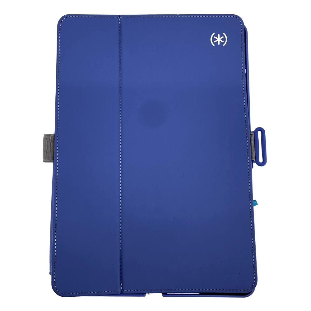 Speck Balance Folio Ipad Case with Microban Magnetic Multi Angle Blue One Size